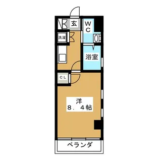 Casa Y【2階】の間取り