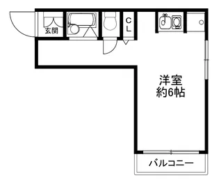 コーポ中井【2階】の間取り