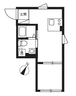 アピチェ田園調布【2階】の間取り