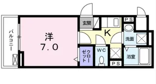 パークハイム常盤台【3階】の間取り