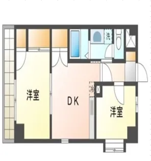 イーグランド蕨【2階】の間取り