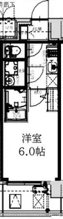 エスリードレジデンスグラン大阪福島ノース【7階】の間取り