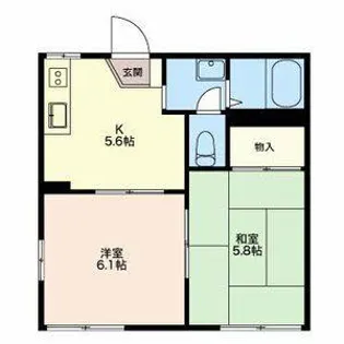 エメロード C棟【1階】の間取り