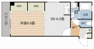 ライブARATA【5階】の間取り