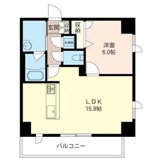 ルシエル【8階】の間取り