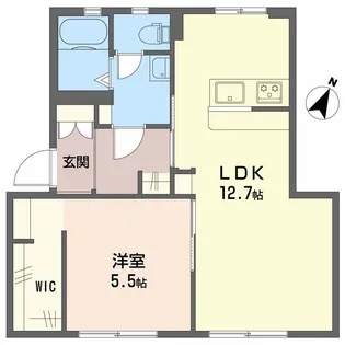 ディアス 五反田【1階】の間取り