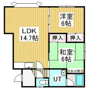 ハイムプライオ【2階】の間取り