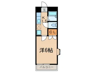 ヴィエント高輪【2階】の間取り