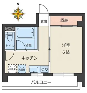 清和マンション【3階】の間取り