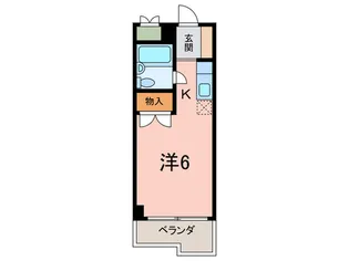 メモリ-甲南【3階】の間取り