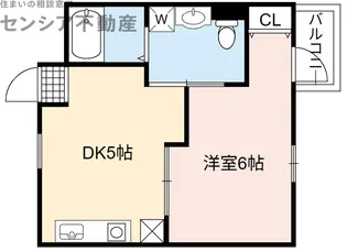 第8美和マンション【2階】の間取り