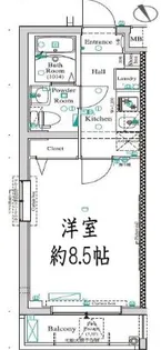 アンベリール吉祥寺イースト【3階】の間取り