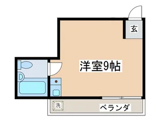 鈴木コ-ポ【2階】の間取り