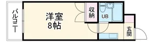 中沢シティハイツガーデン【4階】の間取り