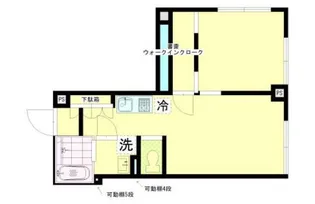 鈴木ビル【6階】の間取り