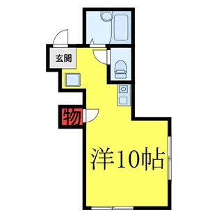 メゾンドヒル【2階】の間取り