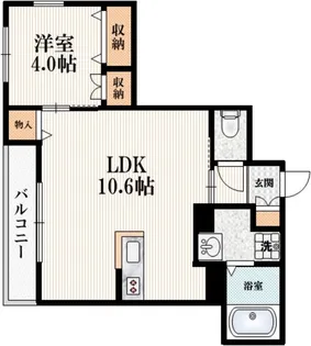 プレシャスライフ【2階】の間取り