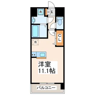 SQUARE元気の森公園【4階】の間取り