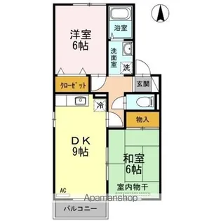 セジュール彩・澤 澤【2階】の間取り