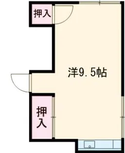 清栄荘【1階】の間取り