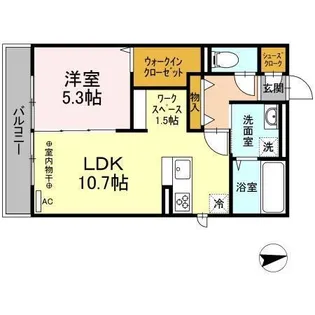 Regalo【2階】の間取り