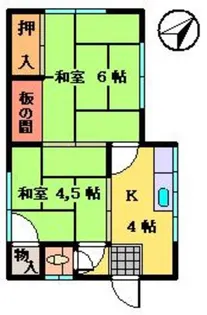 石坂方【2階】の間取り