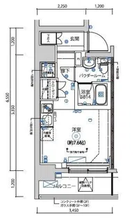 RELUXIA横濱反町【10階】の間取り