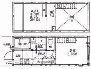 Grand T’s KIKUNA【1階】の間取り