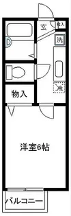 K.CEL.SETAGAYA【1階】の間取り