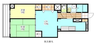 ホワイトプラザ西堀【5階】の間取り
