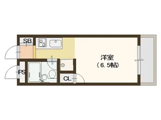大阪府大阪市西成区南津守7【マンション】の間取り