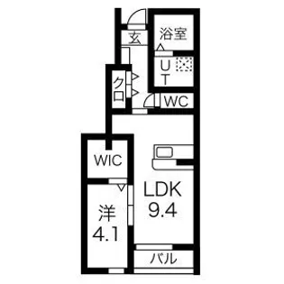 K.court【1階】の間取り