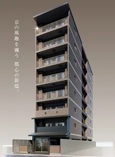 京都府京都市下京区下鱗形町【マンション】の外観