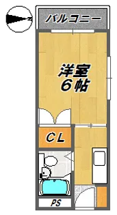 グレース翠香園【1階】の間取り