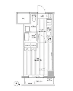 ヒューリック世田谷【2階】の間取り