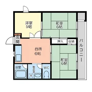 ペンシオーノ・ケイ【3階】の間取り