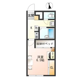 ティアラ福の神【1階】の間取り