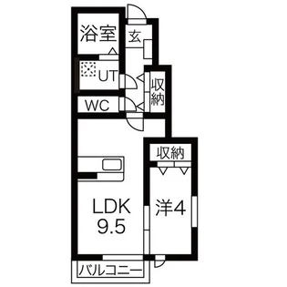 プリマベラ【1階】の間取り