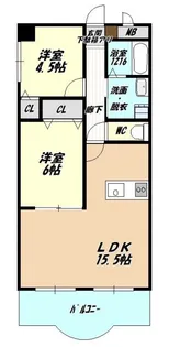 伊藤ハイツ 501号室【5階】の間取り