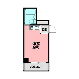 スパーク千林大宮【4階】の間取り