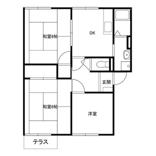 メゾンKT【1階】の間取り