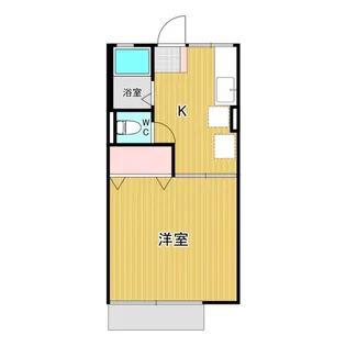 ノーブルB【1階】の間取り