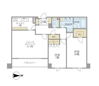 DOGWOOD南麻布【4階】の間取り