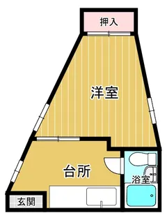 折橋ハイツ【2階】の間取り