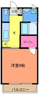 ガーデンハイツ大門【2階】の間取り