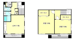 東京都文京区大塚6【マンション】の間取り