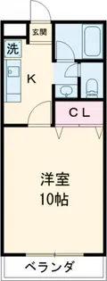 メゾンロイヤルつるた【2階】の間取り