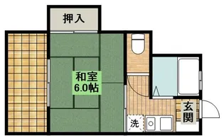 リバーサイドハウス【1階】の間取り