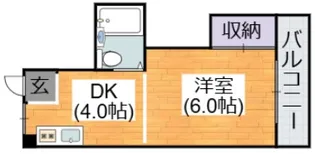 エンジェルシャトーII【5階】の間取り
