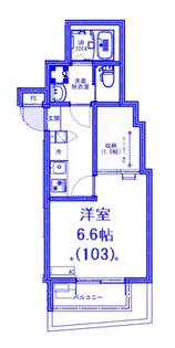 KLEIS上尾II【1階】の間取り